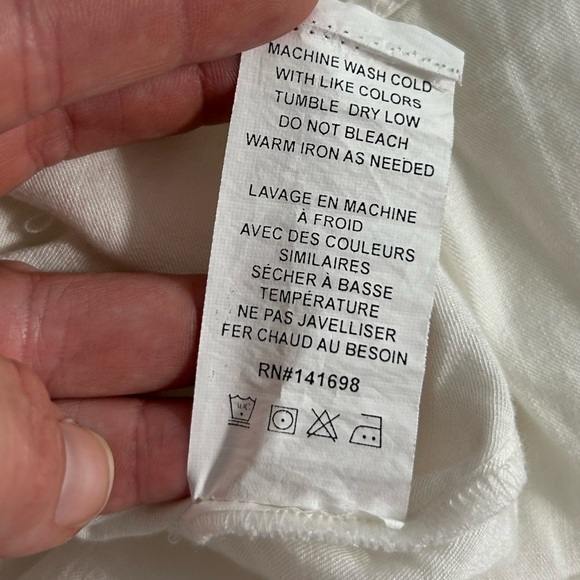 Ramy Brook LaLa White Off the Shoulder Tiered Mini Dress - Picture 12 of 15